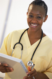 Nurse Holding Medical Chart
